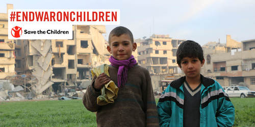 Frá A-Ghouta/Save the Children